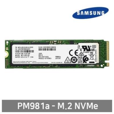 pm981a 삼성전자 PM981a M.2 2280 1tb SSD, 1TB, PM981a 1TB
