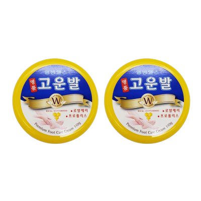 고운발 HK팜 웰빙헬스팜 명품 고운발 크림 110g, 2개