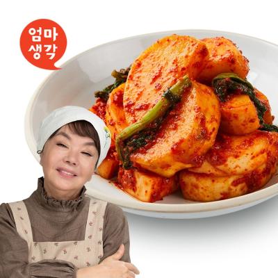 엄마의지혜 김수미 김치 엄마생각 갓석박지 2kg, 단품