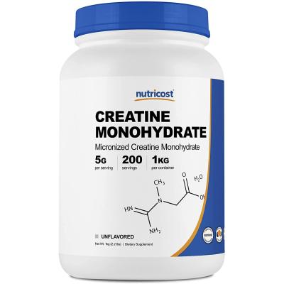 크레아틴 Nutricost 마이크로나이즈드 크레아틴 모노하이드레이트, 1kg, 1개