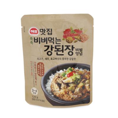 김수미그때그맛강된장 (맛나)맛집쓱쓱비벼먹는강된장 120G/사조해표, 120g, 1개