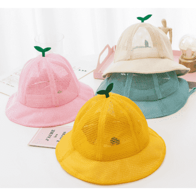 아기모자 [1+1] 아동 여름 모자/메쉬 벙거지 모자/단체 모자/새싹 모자/어린이 모자