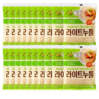 박나래미역국수 [풀무원] 병아리콩 라이트누들 곤약 면 150g x 20개 다이어트 박나래 미역국수