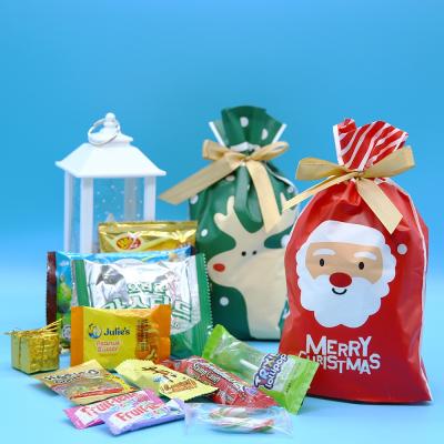 어린이집크리스마스선물 간식 주머니 선물 보따리 디저트 크리스마스 파티 구디백 5개 세트, 단일상품
