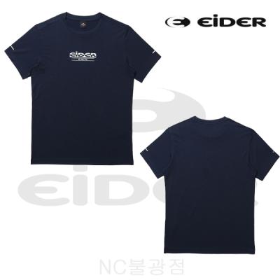 아이더 아이더 [매장정품] 편리하고 부담없이 입을수있는 (트위스팅) 남성 반팔 라운드 티셔츠 [DMM21299/Navy(N4)][NC불광]
